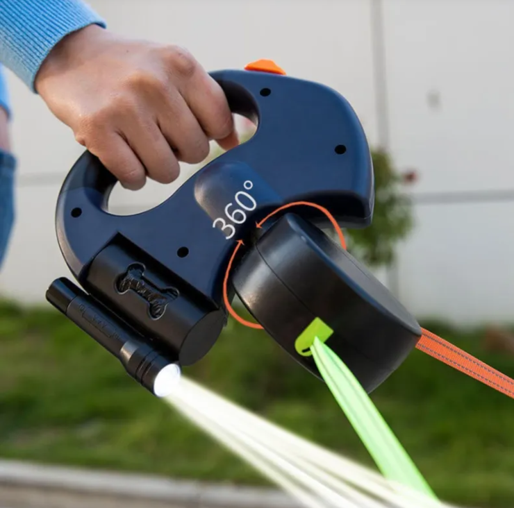 Twin Control Retractable Leash